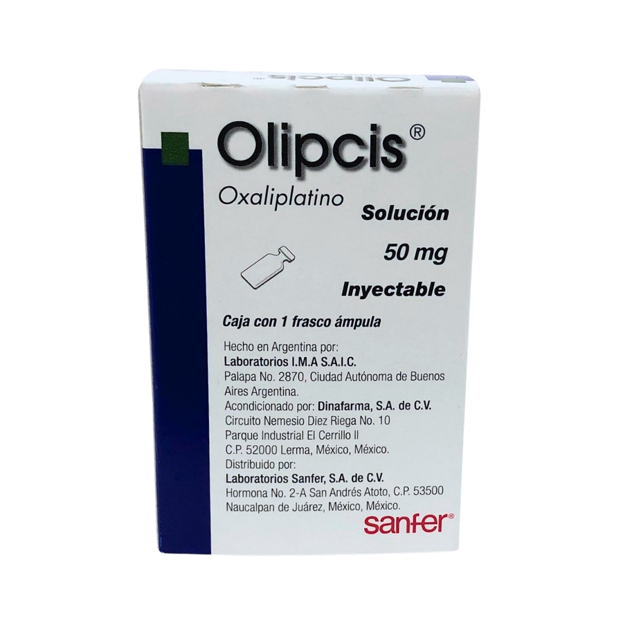 OXALIPLATINO 50MG C/1 FRASCO OLIPCIS